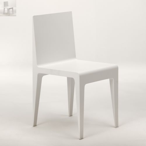 Современный cтул - SENTA - R&J Luxe Furniture - для интерьера / из алюминия / из перфорированного листа