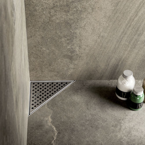 Трап для душа из матовой нержавеющей стали - AQUA PLUS DELTA - ESS Easy Drain