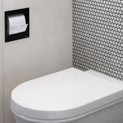 Встраиваемый держатель для рулонов туалетной бумаги - TCL-14-A - ESS Easy Drain - из нержавеющей стали / для профессионального использования