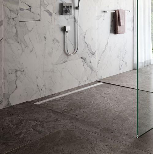 Сливной канал для душа из матовой нержавеющей стали - MODULO DESIGN Z-2 - ESS Easy Drain - высокое сопротивление