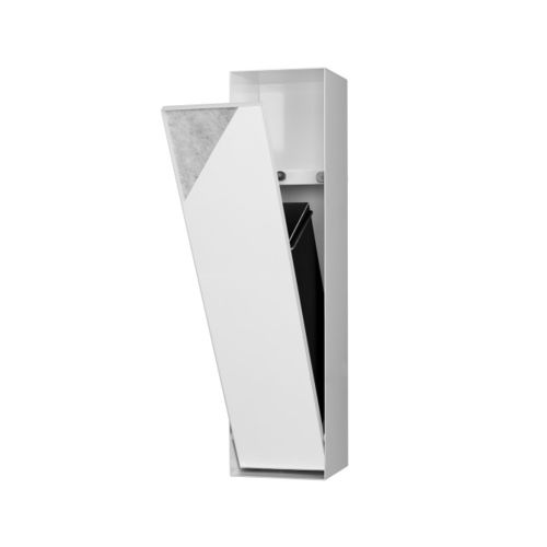 Мусорный контейнер для ванной комнаты - TCL-11-W - ESS Easy Drain - для полотенец для рук / встраиваемый / из нержавеющей стали