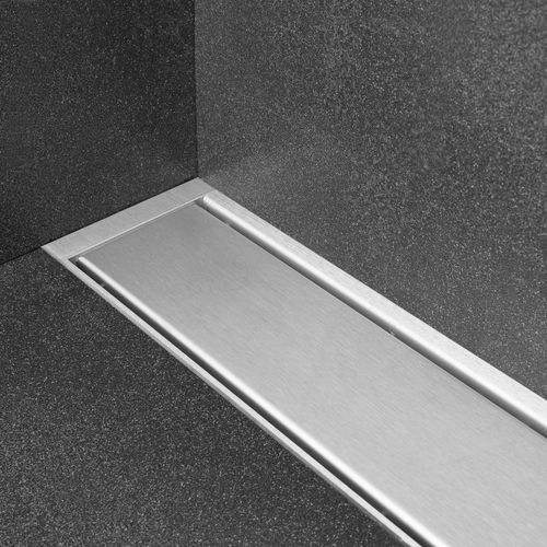 Сливной канал для душа из матовой нержавеющей стали - MULTI WALL - ESS Easy Drain - высокое сопротивление