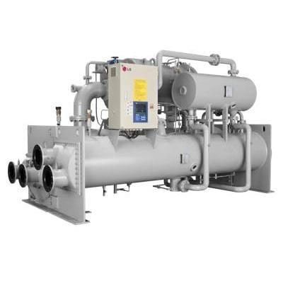 Охладитель с водяным конденсатором - GCWFH - LG HVAC - с центробежным вентилятором / напольный / промышленный