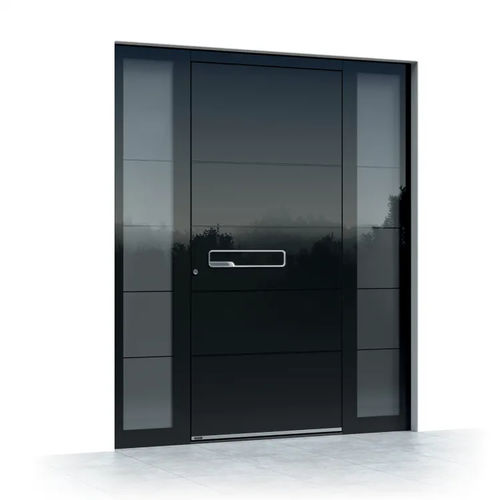 Входная дверь - Ultimum Pure 613 A GLASS - Pirnar - из алюминия / из углеродного волокна / из закаленного стекла