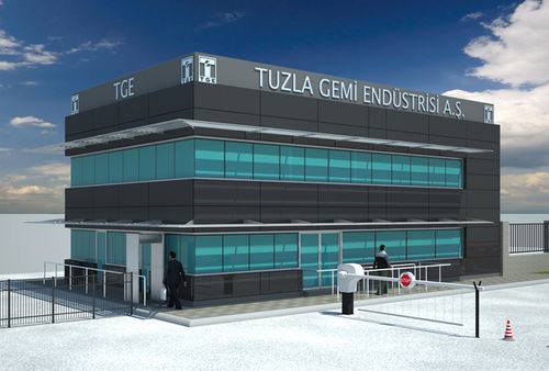 Сборное здание - TUZLA GEMI A.Ş. - ISTANBUL - Steelife - из стали / металлический каркас / для офиса