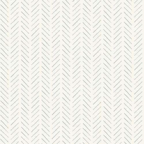Современный обои - Pick-Up Sticks - York wallcoverings - с рисунком / имитация ткани / белый