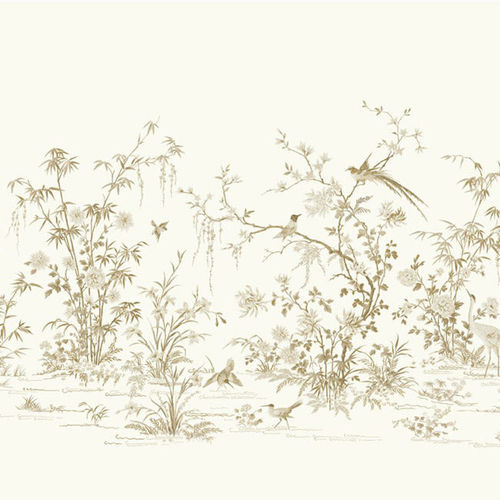 Современный обои - Flowering Vine  - York wallcoverings - сцены из жизни / с китайскими мотивами / с размерным эффектом