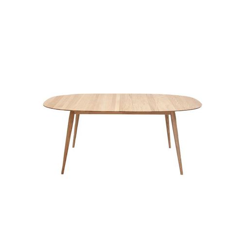 Обеденный стол скандинавский дизайн - PLAYDINNER  - Bruunmunch Furniture ApS - из дуба / из цельной древесины / с основанием из древесины