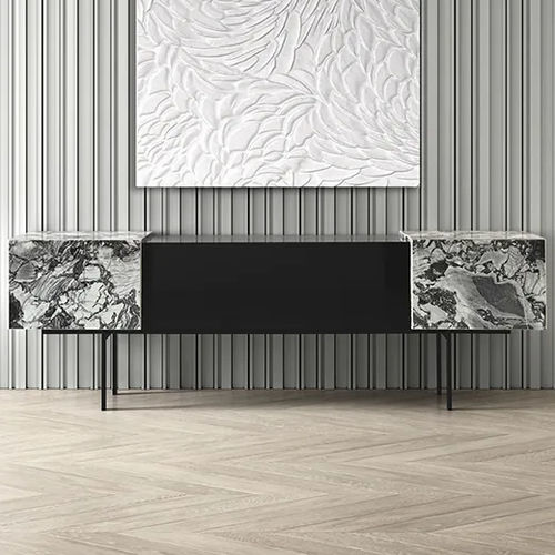 Современный буфет - MILES H60 - DRESSY - из лакированной древесины / из МДФ / из металла