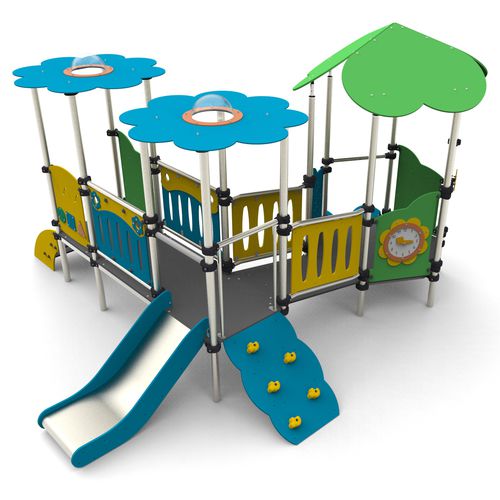 Игровая конструкция для игровой площадки - MFI-05 - Free Kids s.c. - из стали / из ПЭНД / модульная