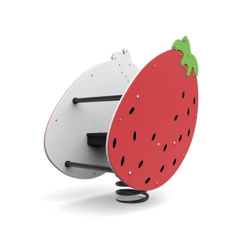 Качалка на пружине из фанеры - STRAWBERRY   - Free Kids s.c. - природа / одноместная