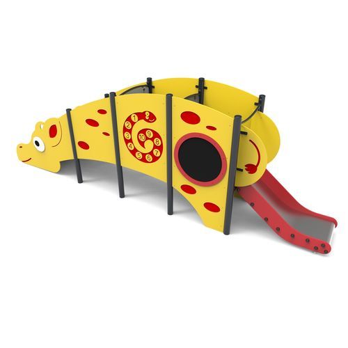 Прямая горка - GIRAFFE   - Free Kids s.c. - для игровой площадки / из нержавеющей стали / из ПЭНД