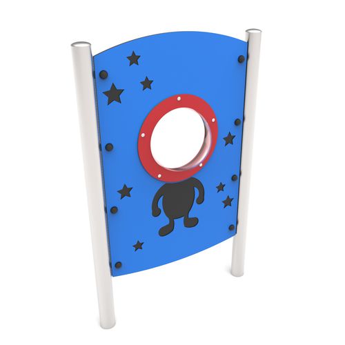 Панель для игр из ламината высокого давления - SPACEMAN BULLSEYE   - Free Kids s.c. - учебная