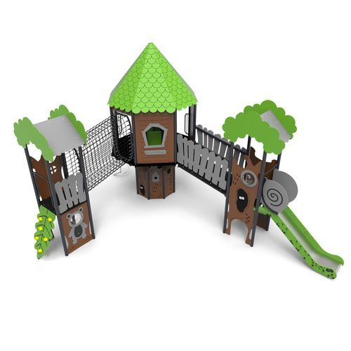 Игровая конструкция для игровой площадки - DND-10 - Free Kids s.c. - из металла / из HDPE / модульная