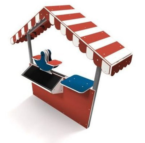 Игровая конструкция для игровой площадки - BOOTH   - Free Kids s.c. - для яслей / из HDPE / из металла