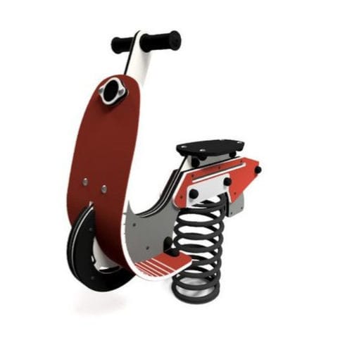 Качалка на пружине из ПЭНД - SCOOTER   - Free Kids s.c. - из ламината высокого давления / транспорт / одноместная