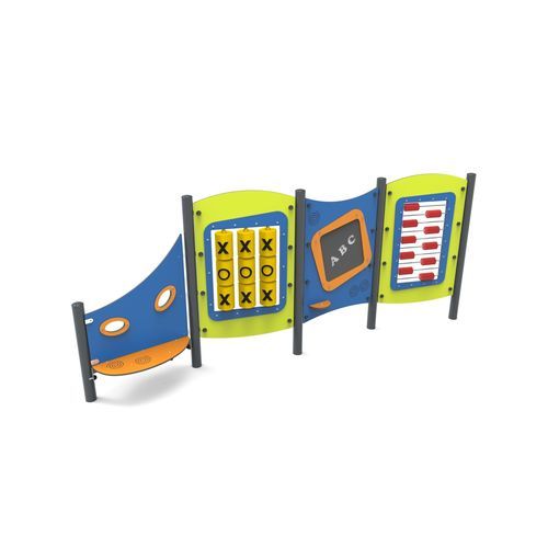 Панель для игр из гальванизированной стали - ELIPSO 5   - Free Kids s.c. - счеты / крестики-нолики