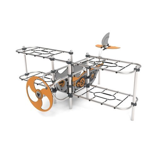 Игровая конструкция для игровой площадки - BIPLANE   - Free Kids s.c. - для коллективной организации / из дерева / из металла