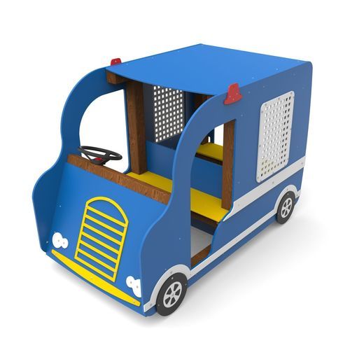 Транспортное средство для игровой площадки - POLICE CAR  - Free Kids s.c. - для наружного применения