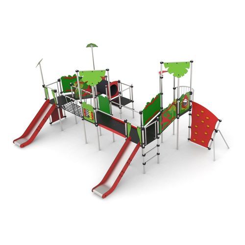 Игровая конструкция для игровой площадки - JURA 4  - Free Kids s.c. - из металла / модульная / с навесом