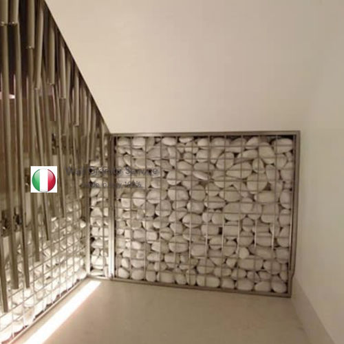 Валок для водоема - INTERNAL DESIGN WITH CIOTTOLI - WALL GRANITE SERVICE SRL - свернутый