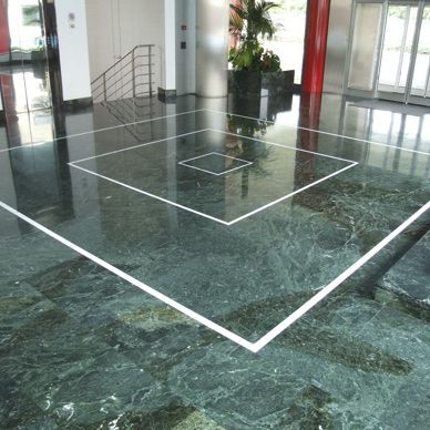 Плитка из мрамора - VERDE ALPI - WALL GRANITE SERVICE SRL - полированная / для интерьера / для наружного применения