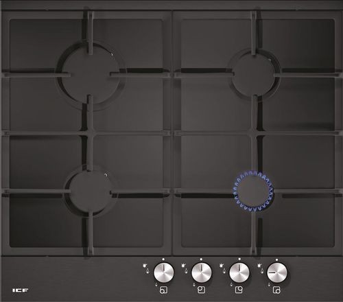 Стеклокерамическая варочная панель - OLYMPOS B : 301 HEG6044 * P2  - ICF Kitchen Appliances - газовая / 4 конфорки / встраиваемая