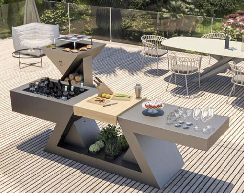 Современная барная стойка - cocktail station portatile - ZEDEXPERIENCE