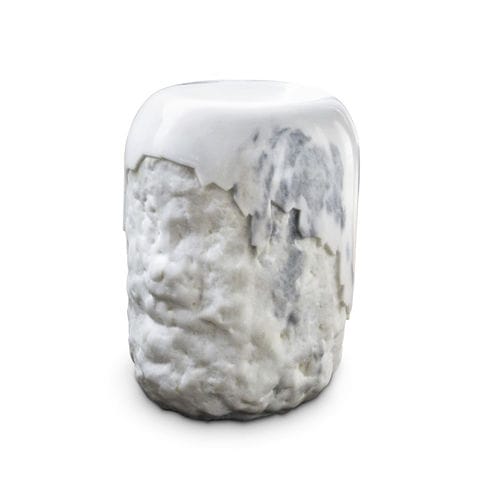 Современный табурет - YOHO - Maison Valentina - из мрамора / с основанием из мрамора / с центральной опорой