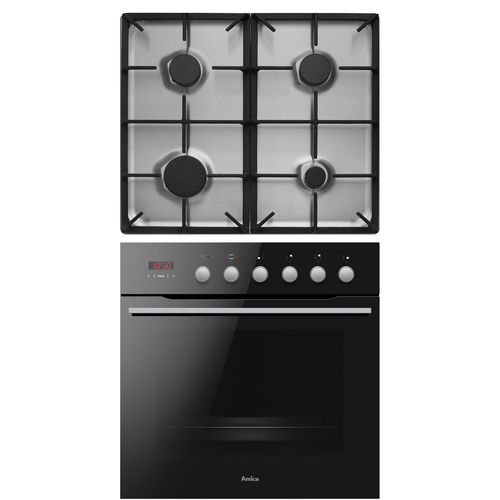 Газовая кухонная плита - CES38319B - Amica - электрическая / 4 конфорки / 1 духовка