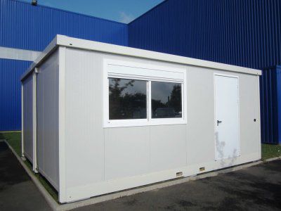 Контейнерная конструкция для стройки - MONOBLOC - CONTAINERS SOLUTIONS - для промышленного применения / для гардероба / для туалетов