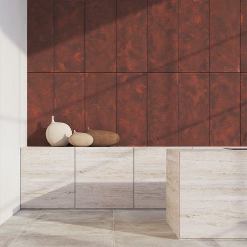 Покрытие для стен для внутреннего пространства - CORTEN - Castelatto - для наружного использования / из бетона / текстурированное