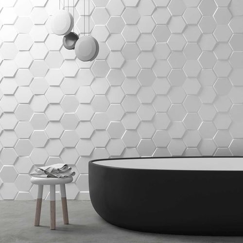 Плитка из керамики - MINI HEXA CONTRACT - WOW Design EU - матовая / для интерьера / настенная