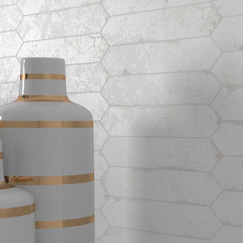 Плитка из керамогранита - Crayon Blanc - WOW Design EU - для интерьера / для наружного применения / настенная