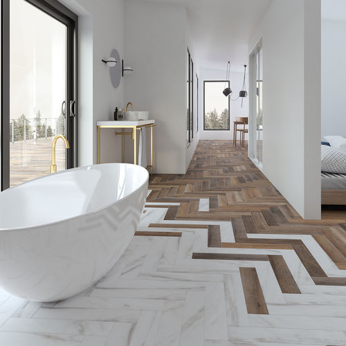 Плитка из керамогранита - TIMBER - WOW Design EU - матовая / для интерьера / для наружного применения