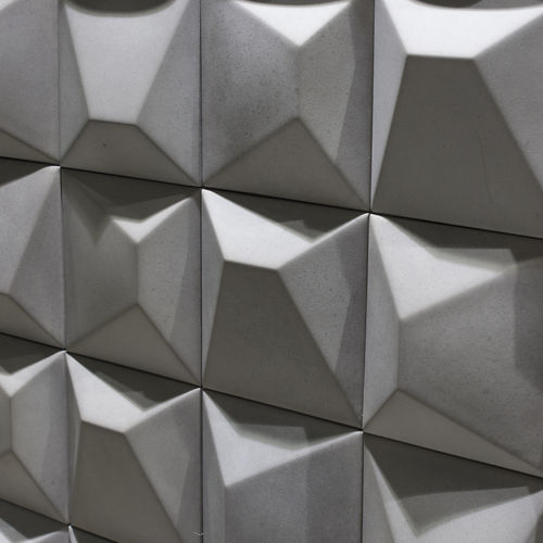Плитка из бетона - NILO CONCRETE - WOW Design EU - рельефная / для интерьера / настенная