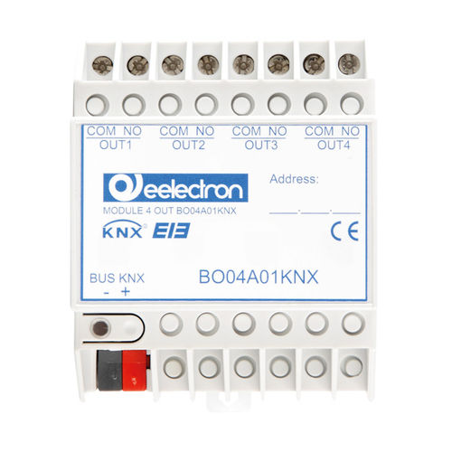 Блок интерфейса на DIN-рейке - BO04A01KNX - Eelectron - для протокола KNX / для систем домашней автоматизации