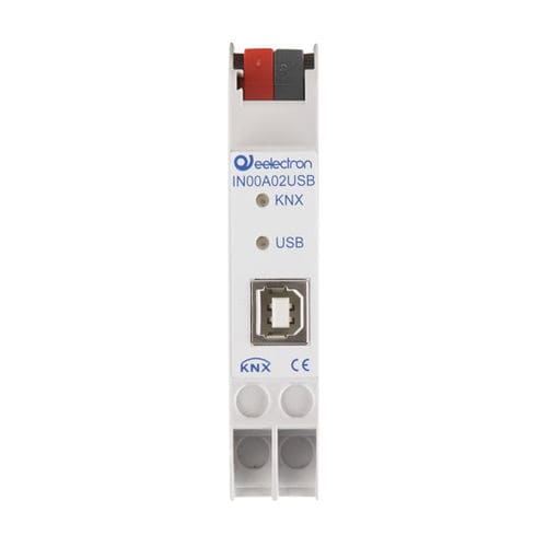 Блок интерфейса на DIN-рейке - IN00A02USB - Eelectron - для протокола KNX / USB