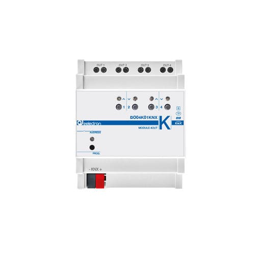 Шлюзовый блок интерфейса - BO04K01KNX - Eelectron - на DIN-рейке / для систем домашней автоматизации / для протокола KNX