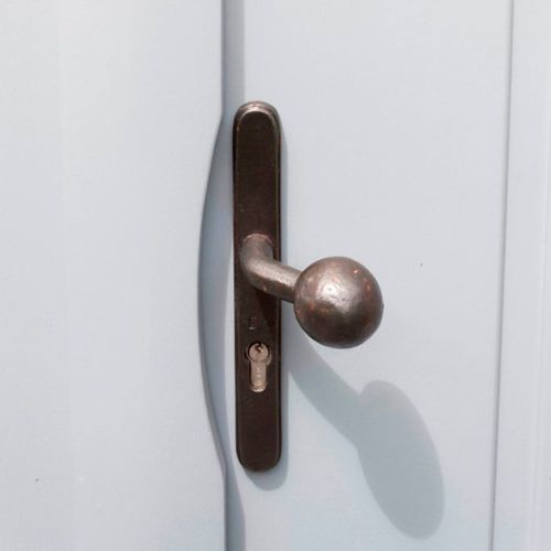 Ручка для двери - SECURITY TOP + PH1920 - Dauby - из состаренного железа / из необработанного металла / из необработанной бронзы