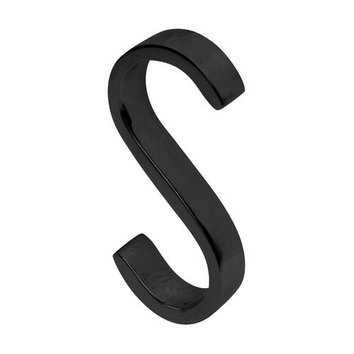 Классический крючок - ” S ”  - Dauby - из белой бронзы / из необработанного металла / из состаренного железа