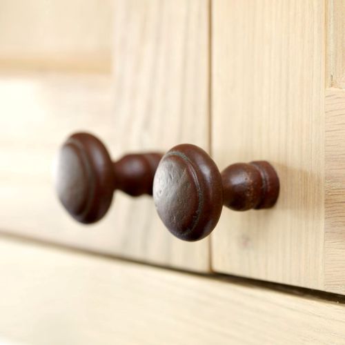 Классическая круглая ручка для мебели - BT304bis - Dauby - из железа