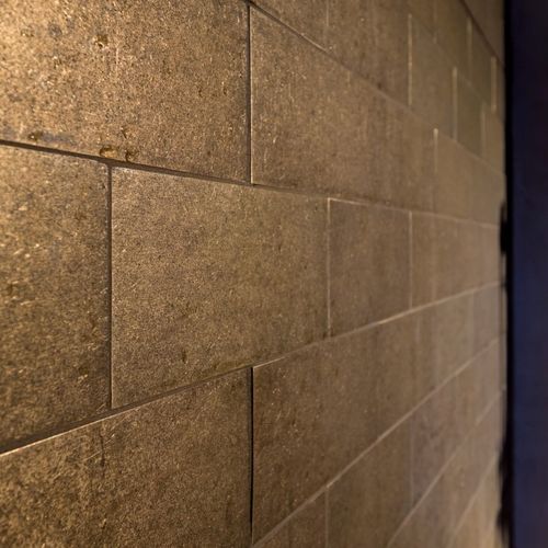 Плитка из бронзы - PURE - Dauby - из состаренного железа / из необработанного металла / из белой бронзы
