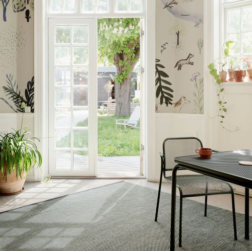 Современный ковер - HUGIN - Fabula living - однотонный / из полиэстера / из полипропилена