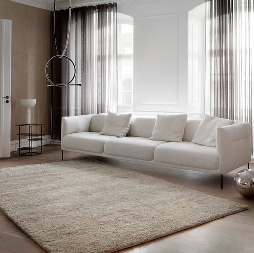 Современный ковер - GJALL - Fabula living - однотонный / из хлопка / из вискозы