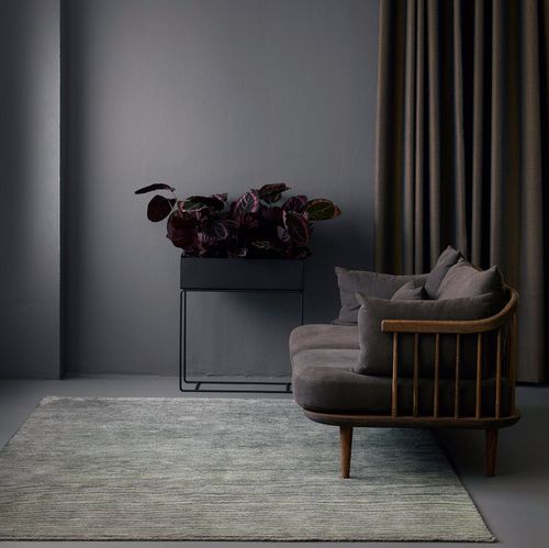 Современный ковер - ODIN - Fabula living - однотонный / из новозеландской шерсти / из льна