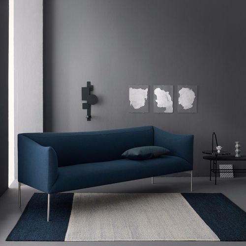 Современный ковер - PRIMULA - Fabula living - многоцветный / из новозеландской шерсти / из льна