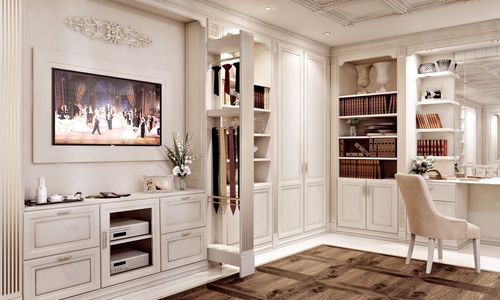 Навесной шкаф для одежды - CAPRICCIO - Casta Diva Interiors - классический / из дерева / из лакированной древесины