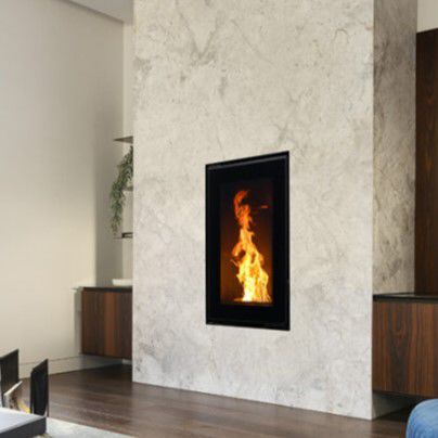 Камин на пеллетах - WIND - BESTOVE - встраиваемый / у стенки / Односторонний