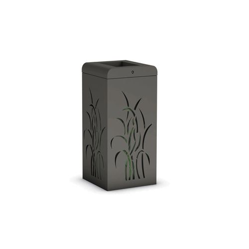 Общественный мусорный контейнер - GRASS - THE ITALIAN LAB SRL - из гальванизированной стали / из стального листа / современный